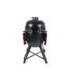 Kamado4u NEO CLASSIC Meater kerámia grill fekete állványos 